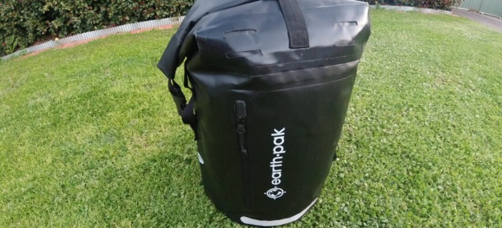 Earth Pak Summit Dry Bag Backpack Review by WalkingDroid