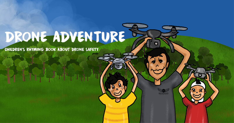 Drone Adventure Book - Children's Book