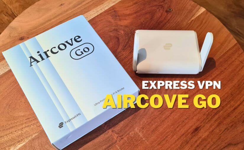 Aircove Go ExpressVPN Travel Router AXG1800